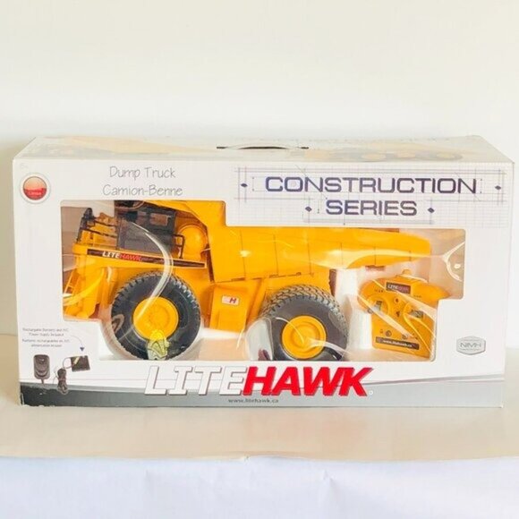 New in Box-LiteHawk RC Dump Truck w/Rechargable Battery and AC Power Supply - Picture 4 of 16
